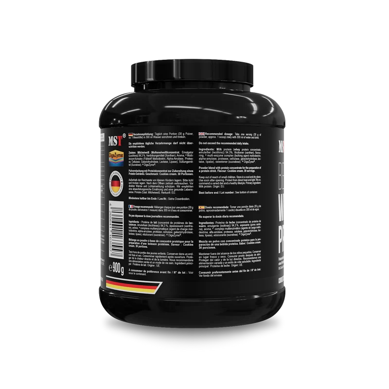 Protein Best Whey + Enzyme 900 g Cookies cream