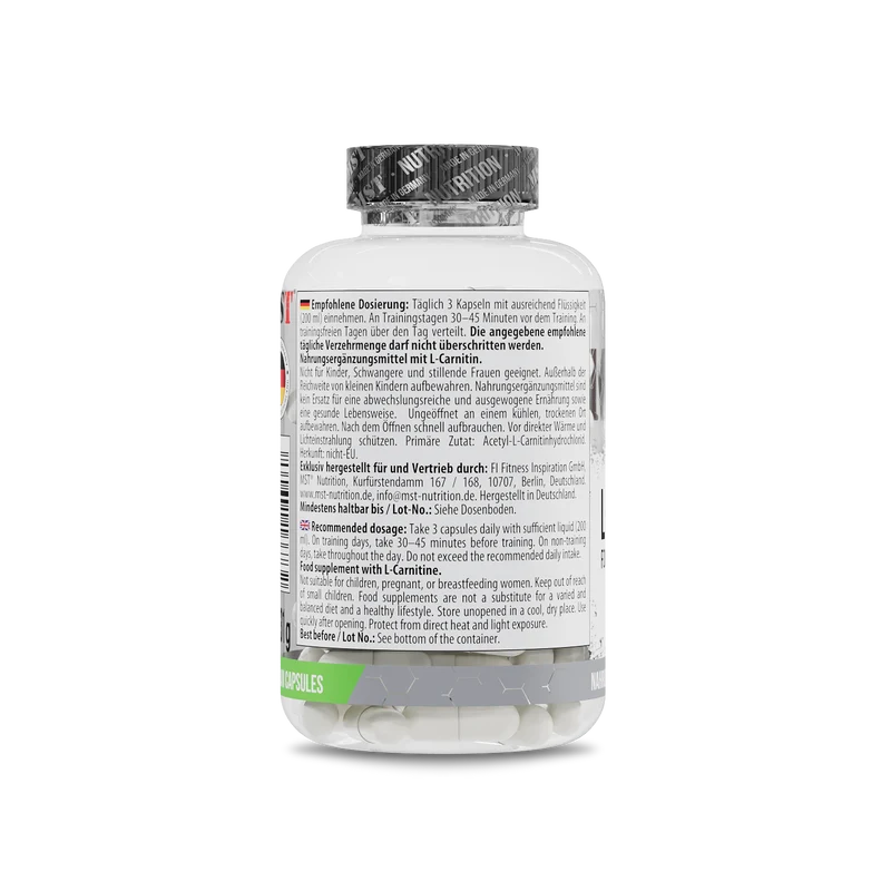 L-Carnitine Acetyl 180 Kapseln