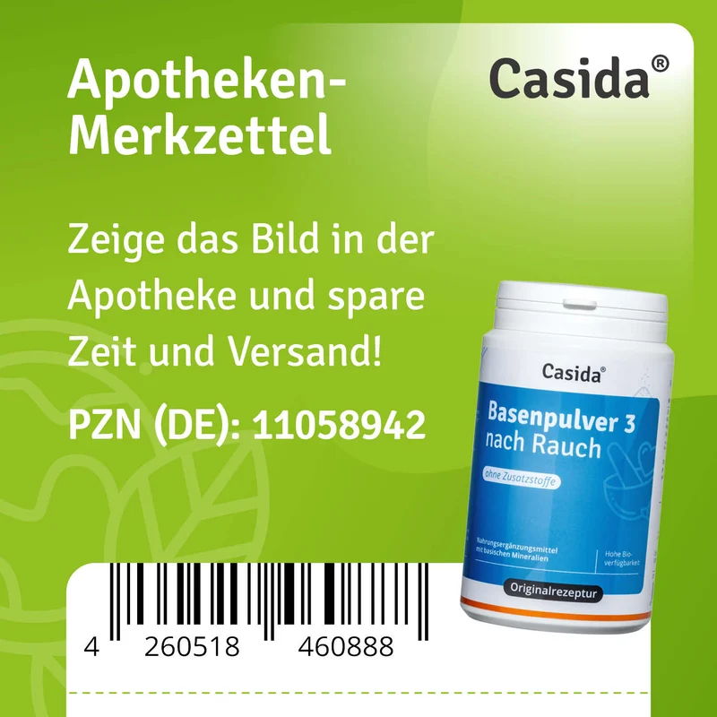 Basenpulver 3 nach Rauch - B2B