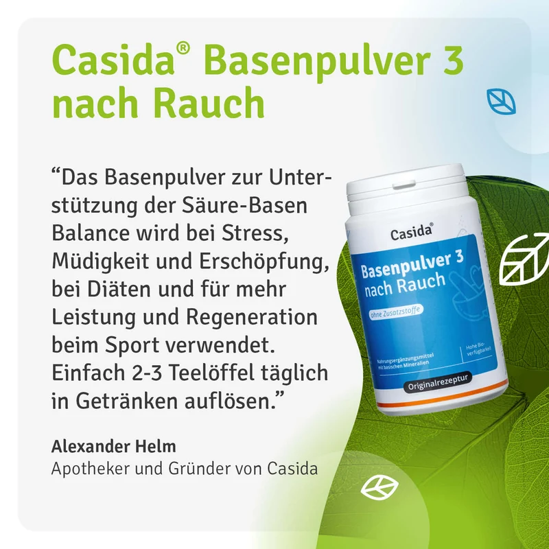 Basenpulver 3 nach Rauch - B2B