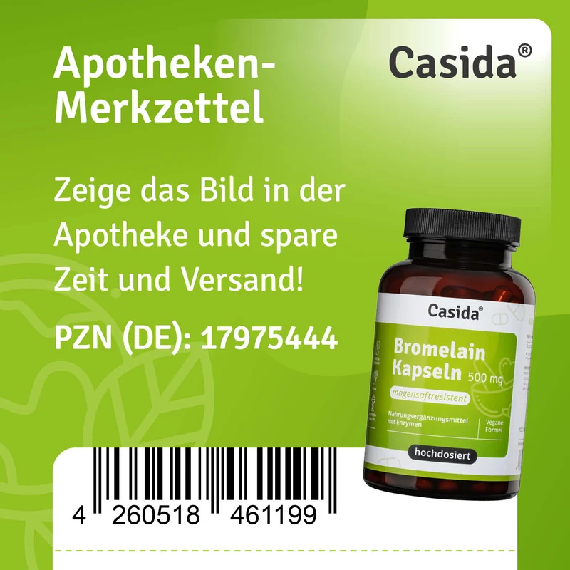 Bromelain Kapseln 500 mg - B2B