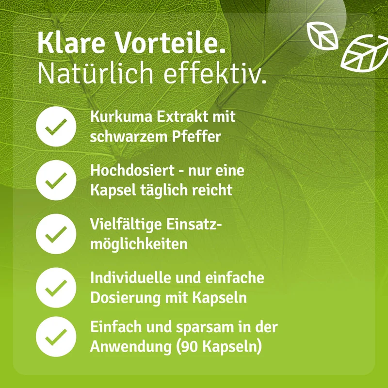 Kurkuma Kapseln