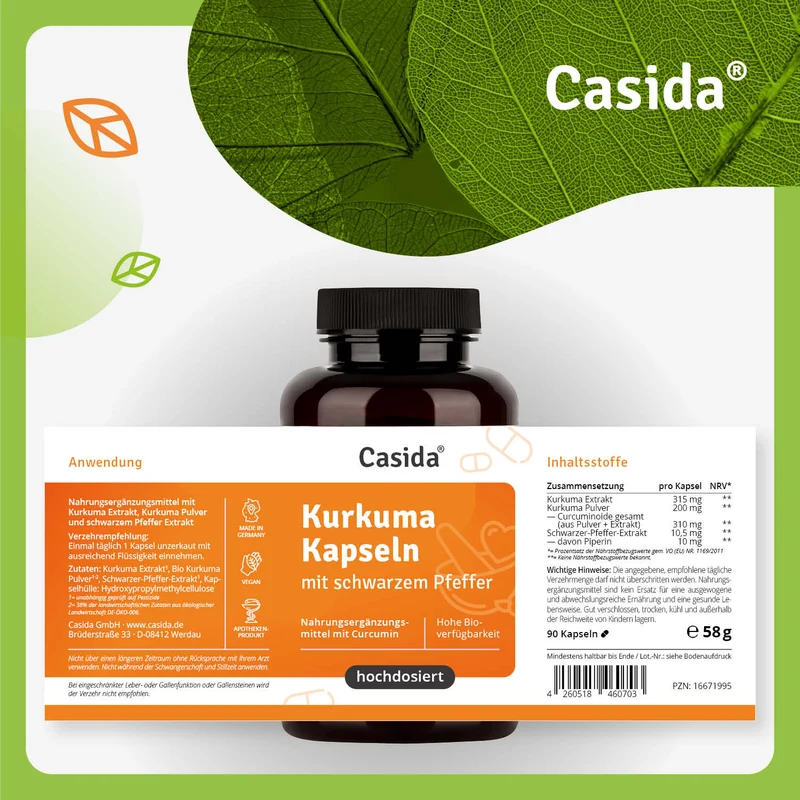 Kurkuma Kapseln