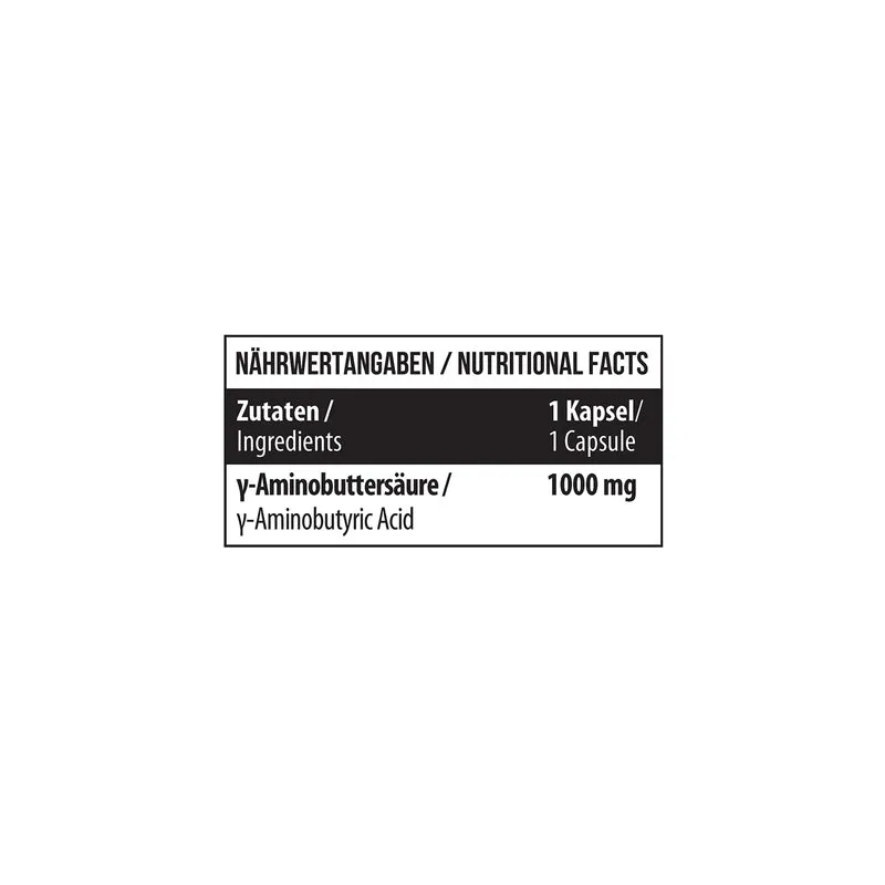 GABA 1000 mg 90 Kapseln