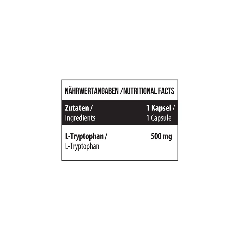 Tryptophan 500 mg 120 Kapseln