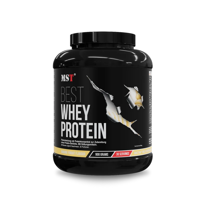 Protein Best Whey + Enzyme 900 g Banana yogurt