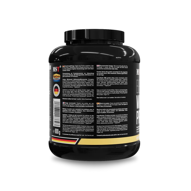 Protein Best Whey + Enzyme 900 g Banana yogurt