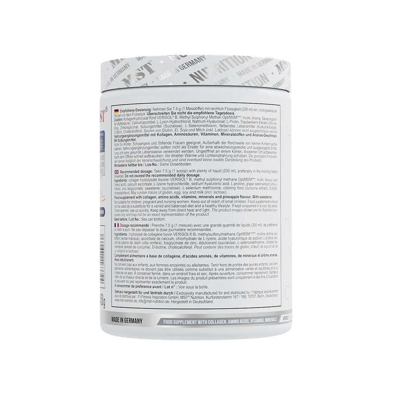 Collagen Beauty Verisol® 450 g Pineapple