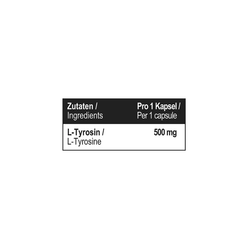 L-Tyrosine 500 90 Caps