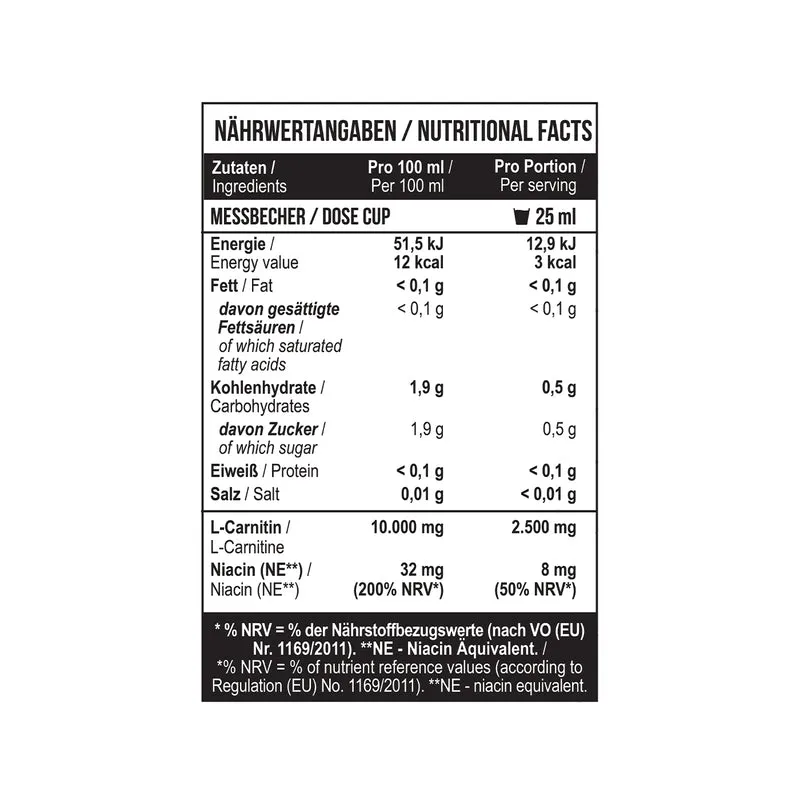 L-Carnitine 500 ml Tropic