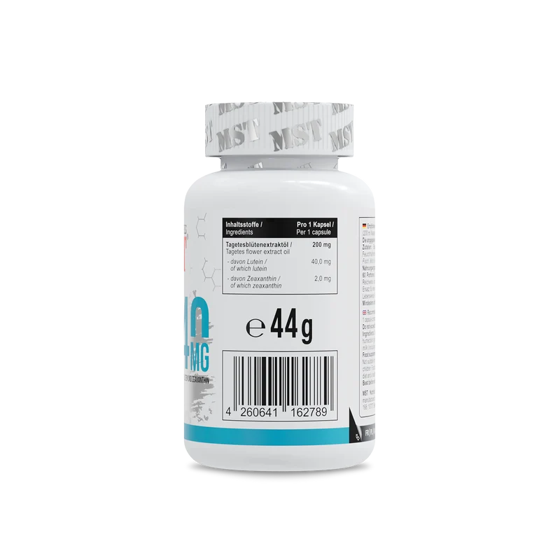 Lutein 40 mg + Zeaxanthin 60 Softgels