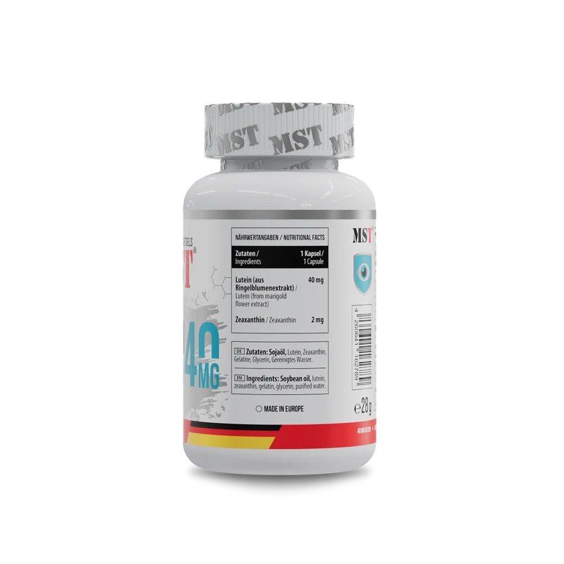 Lutein 40 mg + Zeaxanthin 60 Softgels