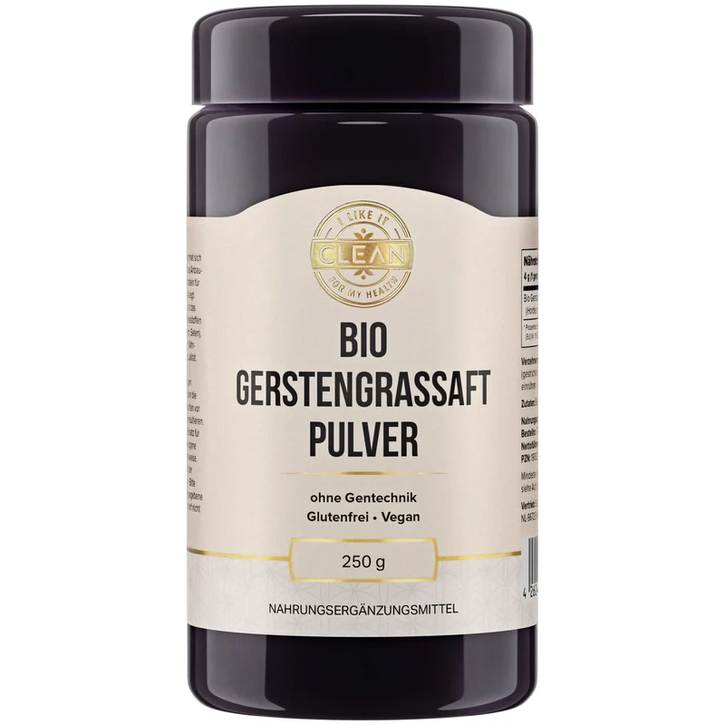 Gerstengrassaft Bio