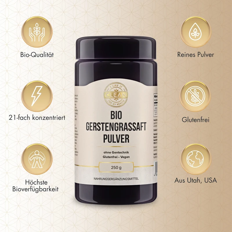 Gerstengrassaft Bio
