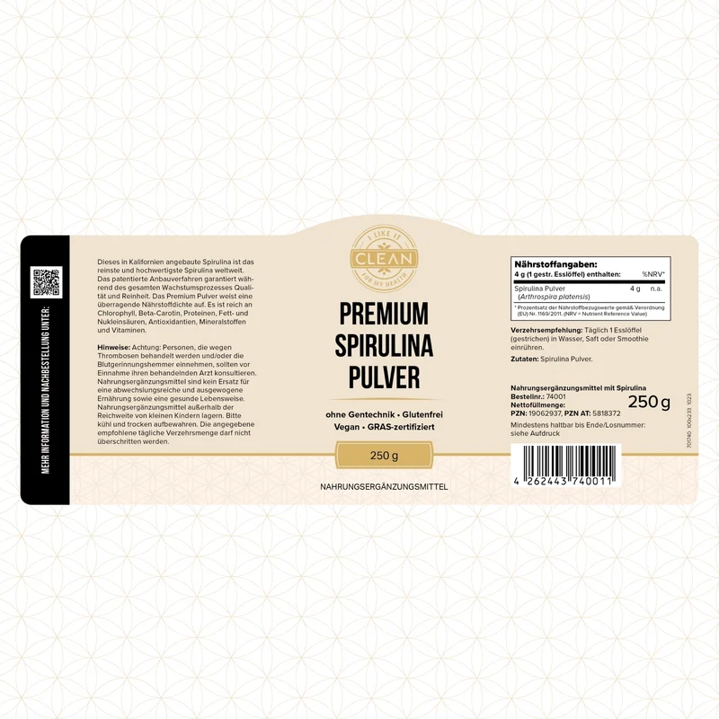 Spirulina Pulver