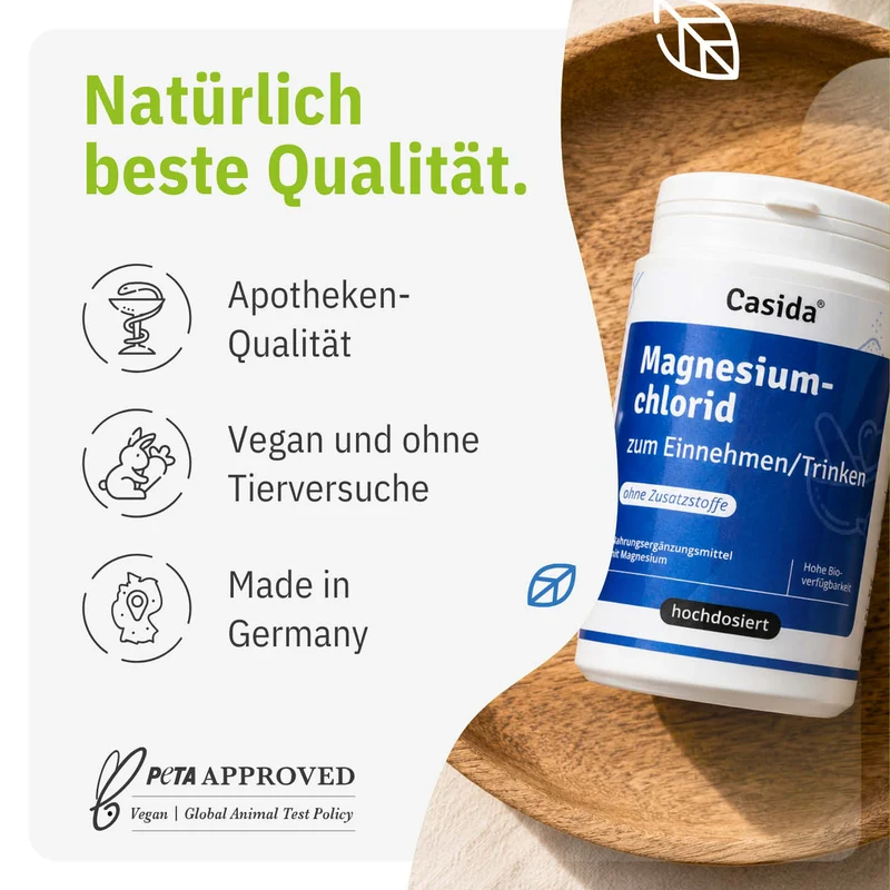 Magnesiumchlorid zum Einnehmen / Trinken