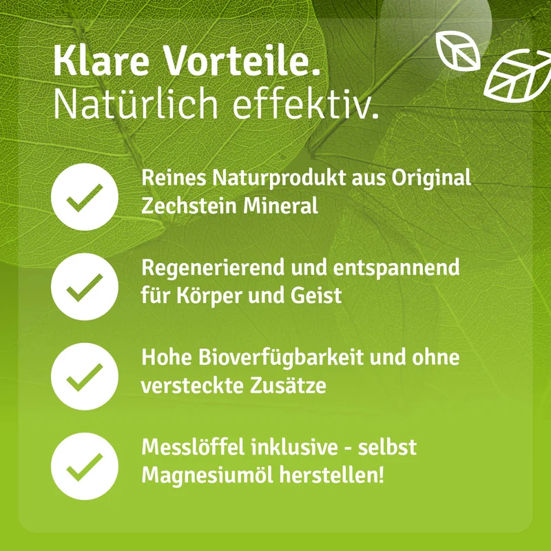 Magnesiumchlorid zum Einnehmen / Trinken