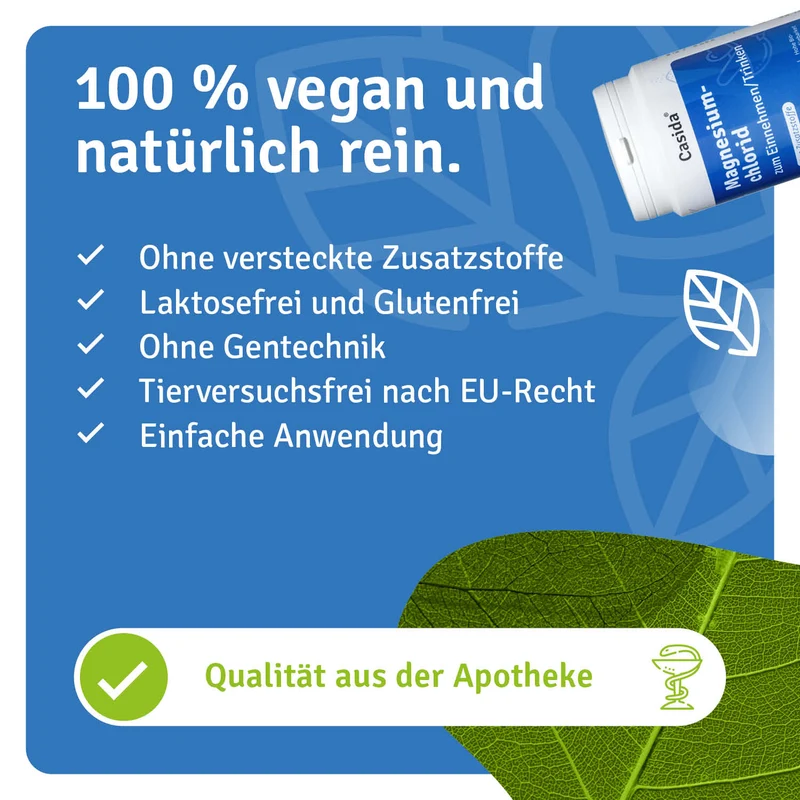 Magnesiumchlorid zum Einnehmen / Trinken