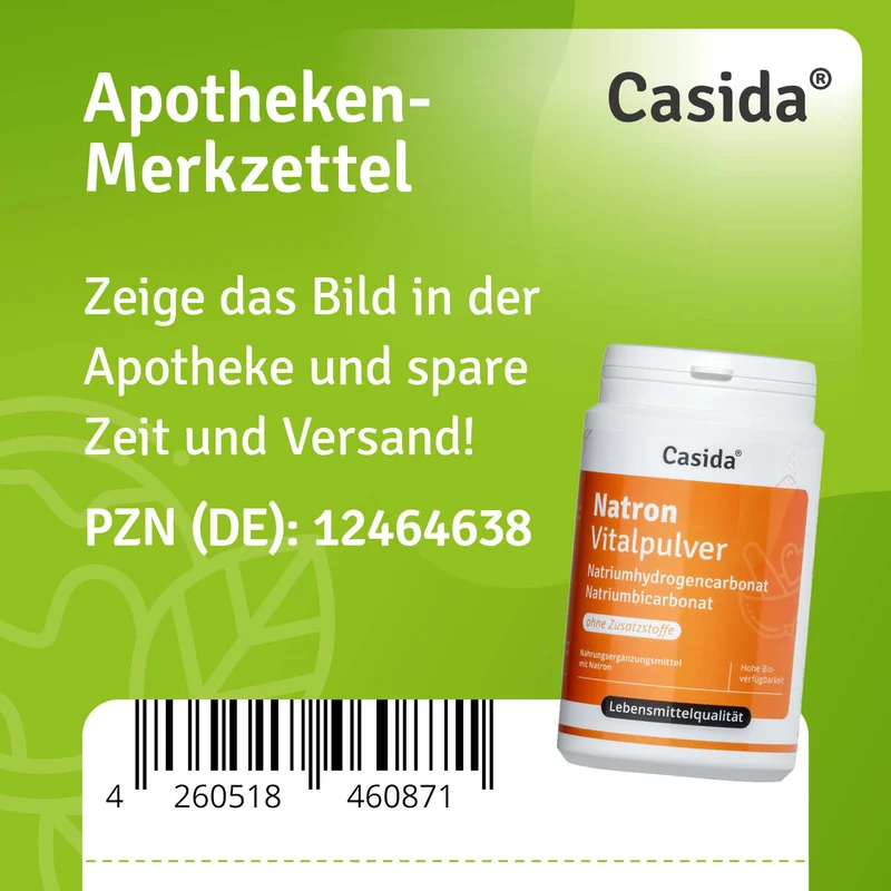 Natron Vitalpulver