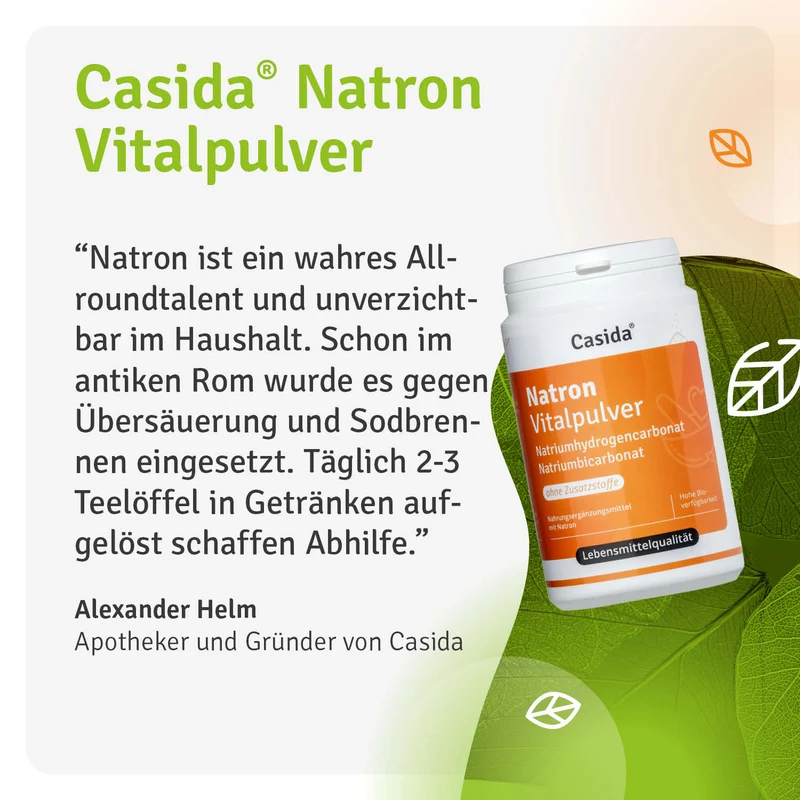 Natron Vitalpulver