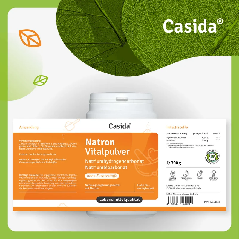 Natron Vitalpulver