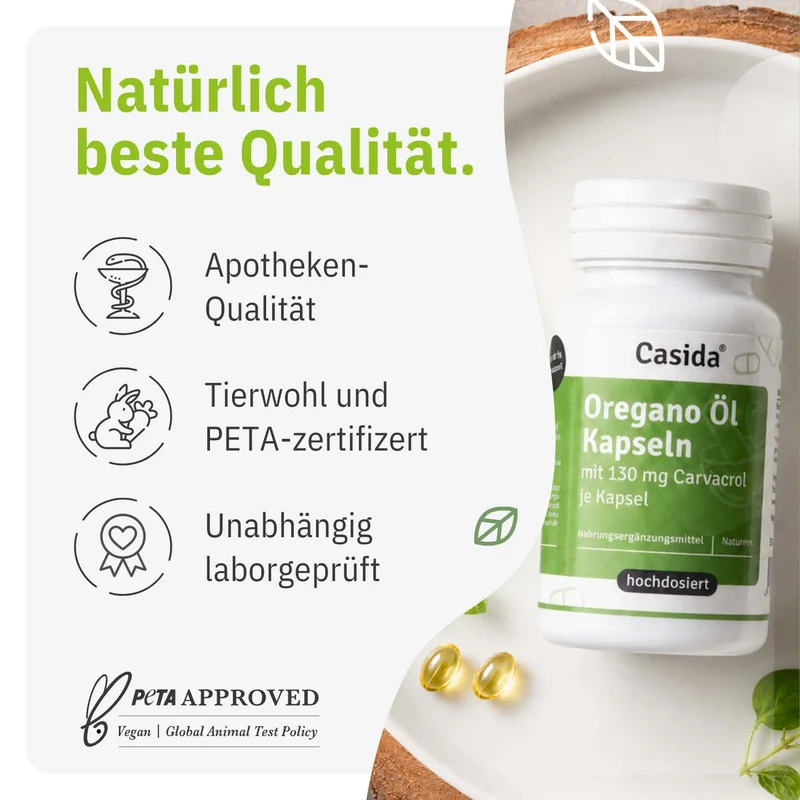 Oregano Öl Kapseln