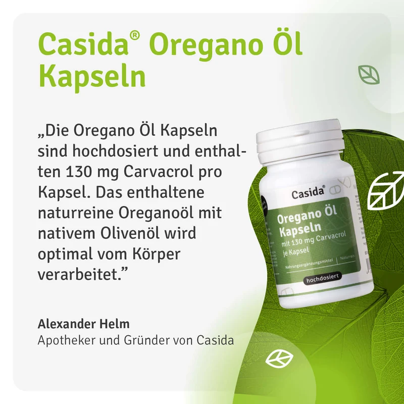 Oregano Öl Kapseln