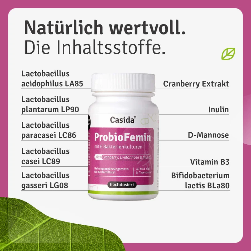 ProbioFemin® – Für Frauen Darm- & Intimflora