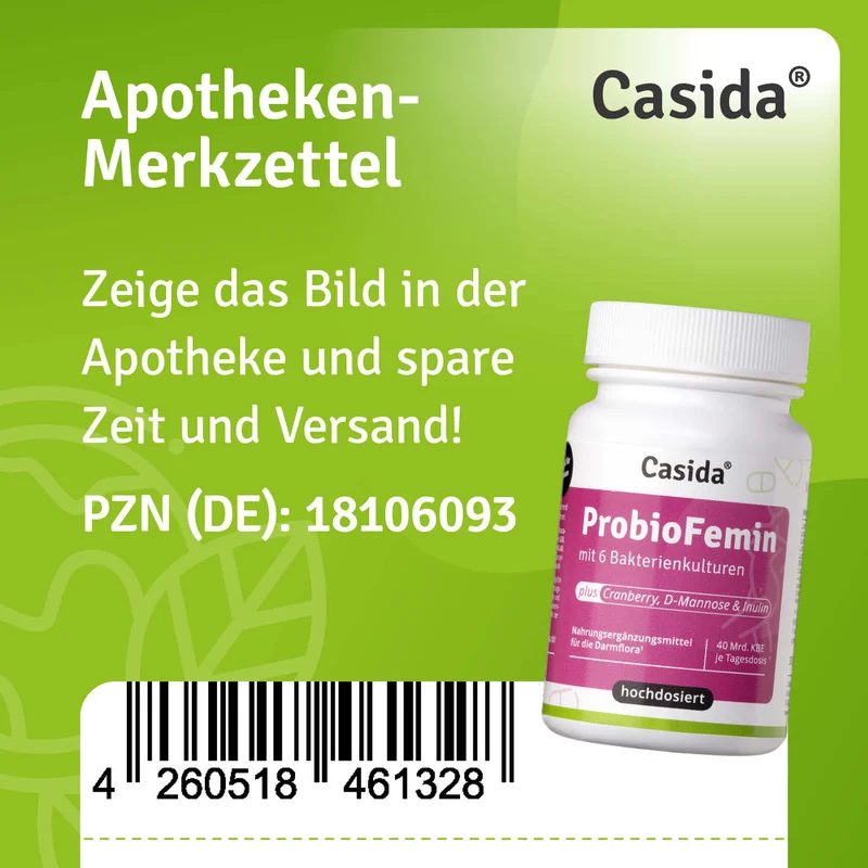 ProbioFemin® – Für Frauen Darm- & Intimflora