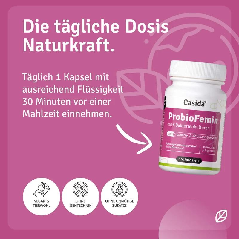 ProbioFemin® – Für Frauen Darm- & Intimflora