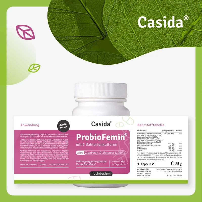 ProbioFemin® – Für Frauen Darm- & Intimflora