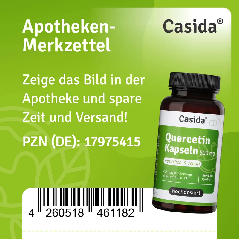Quercetin Kapseln 500 mg