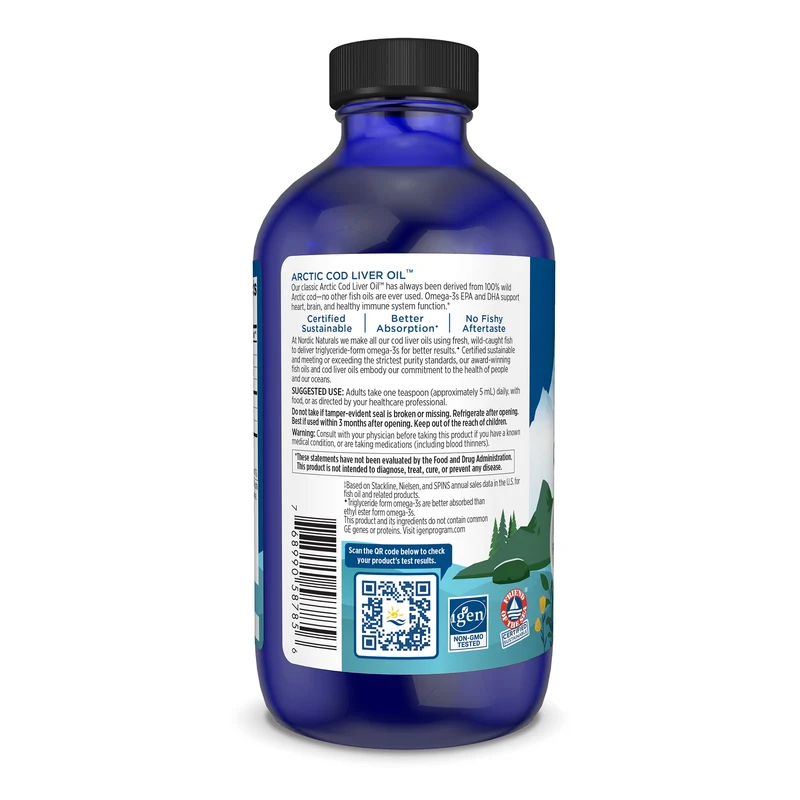 Cod Liver Oil Zitrone