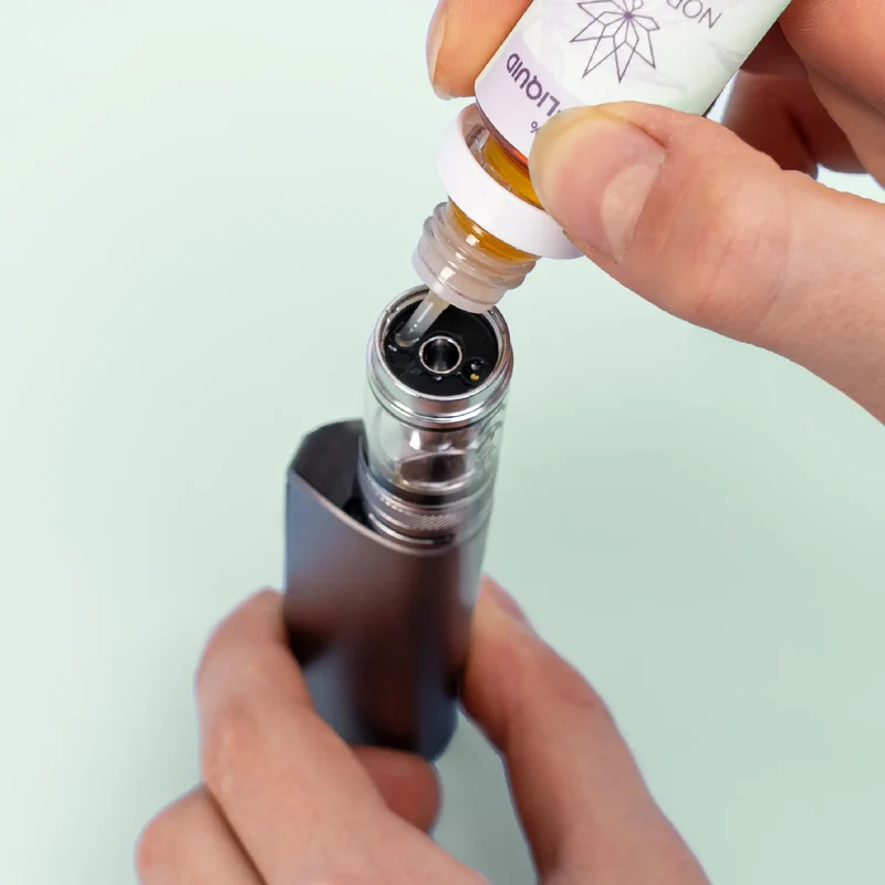 CBD E-Liquid Traube & Minze