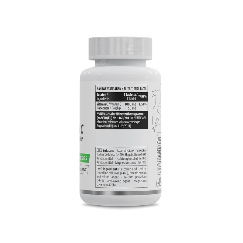 Healthy® Vitamin C 1000 mg + Rosehip 100 Tabs