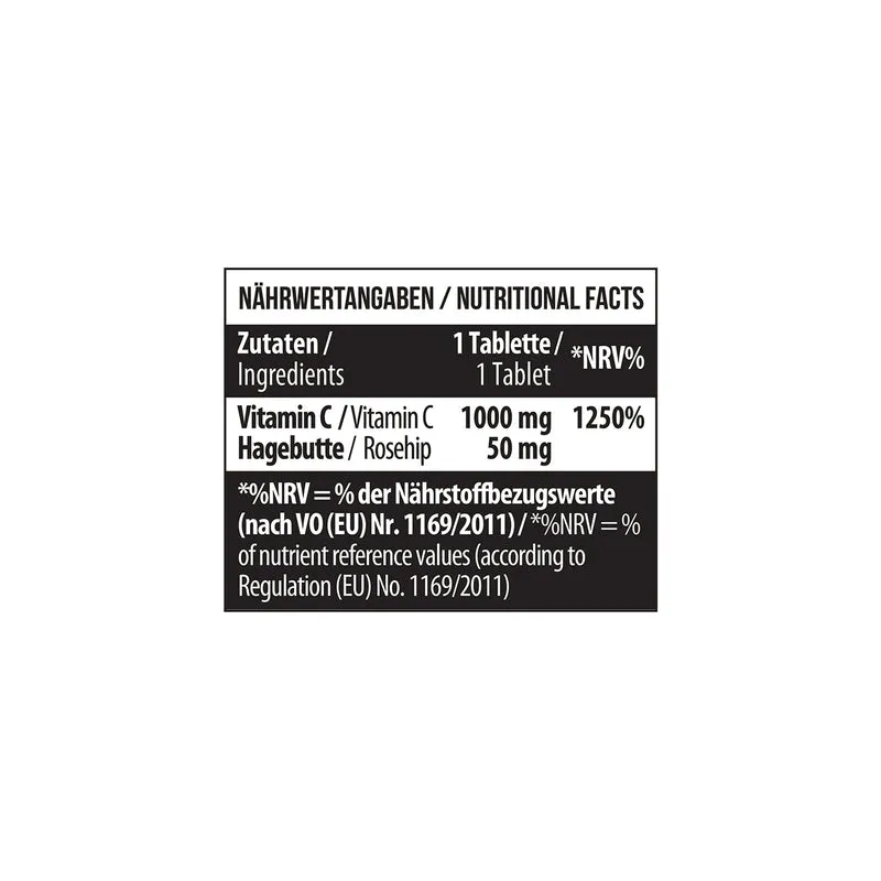 Healthy® Vitamin C 1000 mg + Rosehip 100 Tabs