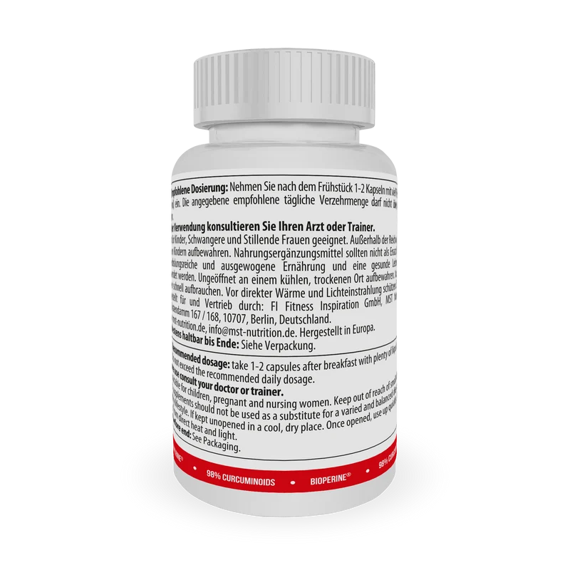 Curcumin 98% 60 Caps