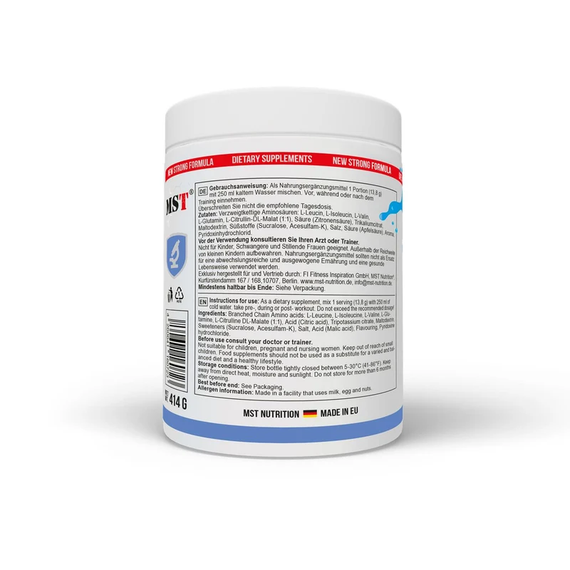 BCAA Essential Professional 414 g Blue Raspberry