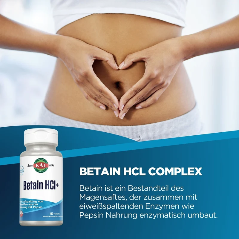 Betain HCl 250 mg