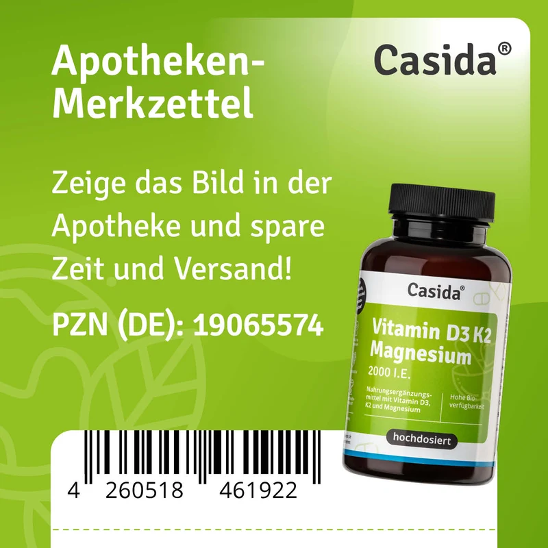 Vitamin D3 K2 Magnesium Kapseln - B2B