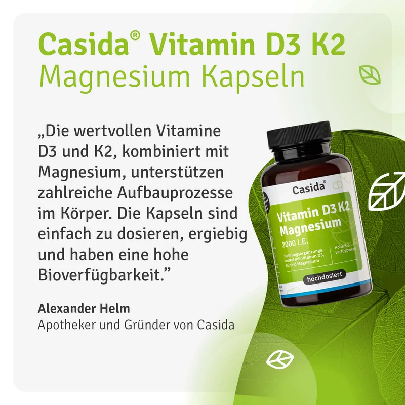 Vitamin D3 K2 Magnesium Kapseln - B2B