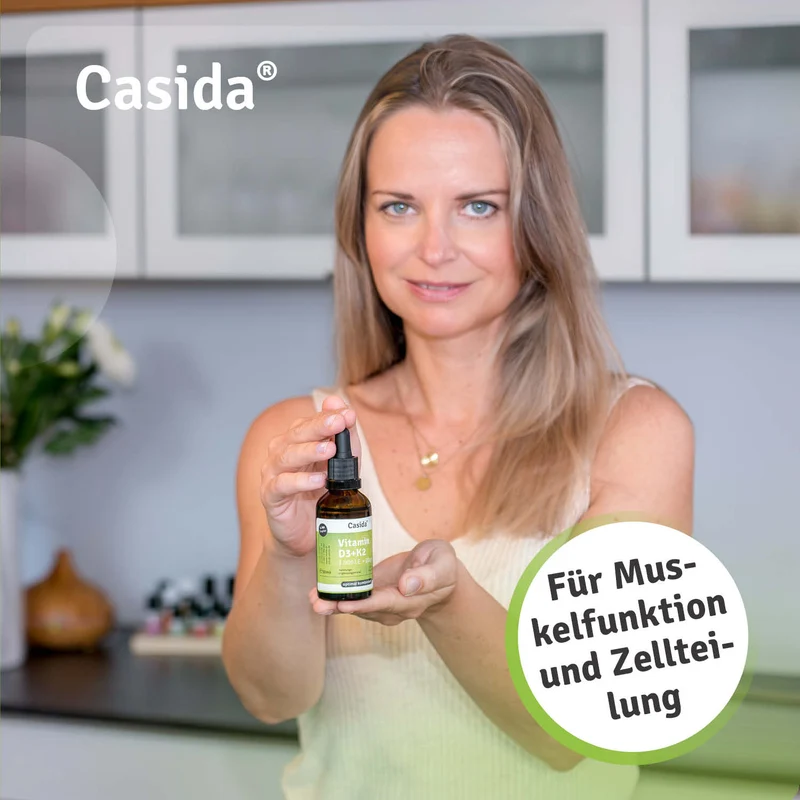 Vitamin D3 + K2 Tropfen 50 ml Vegan - B2B