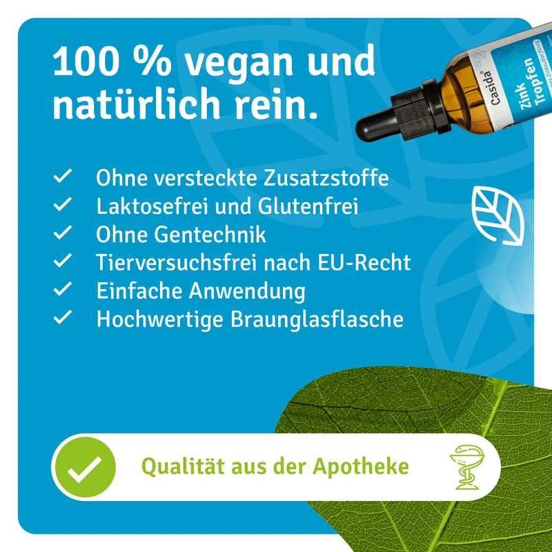 Zink Tropfen - Ionisches Zinksulfat