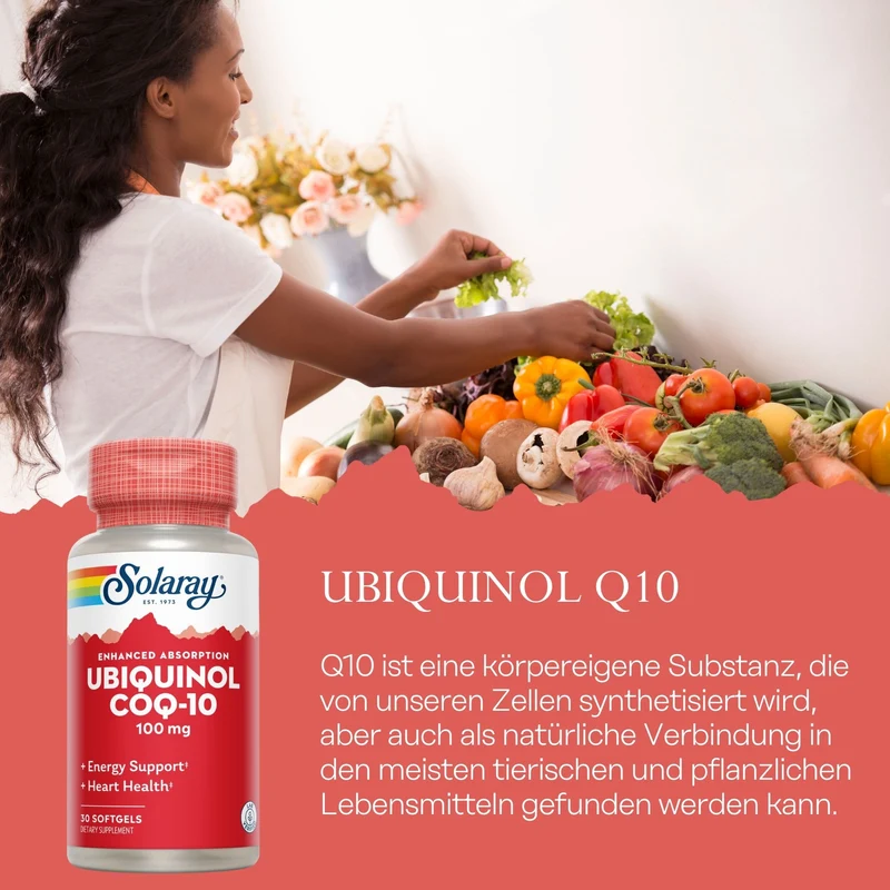 Ubiquinol Q10 100 mg