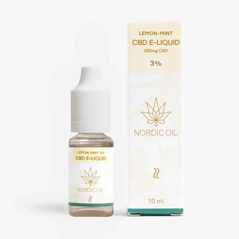 CBD E-Liquid Zitrone & Minze
