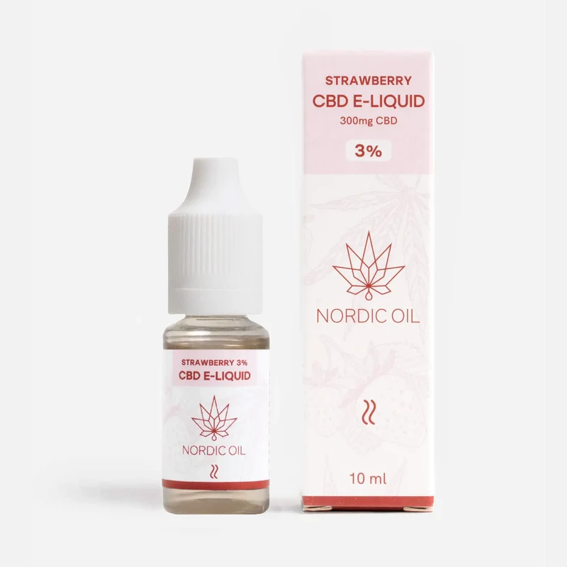 CBD E-Liquid Erdbeere