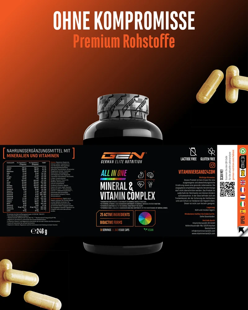 All in one - Mineral & Vitamin Komplex