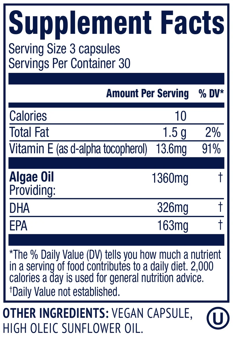 Omega-3 vegan