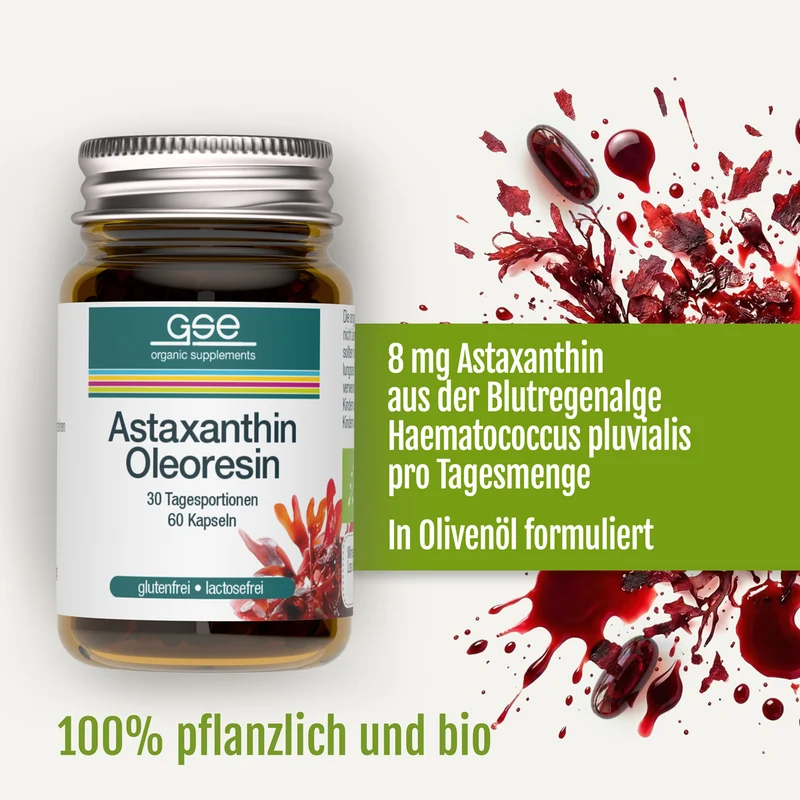 Gélules d'astaxanthine oléorésine (bio)