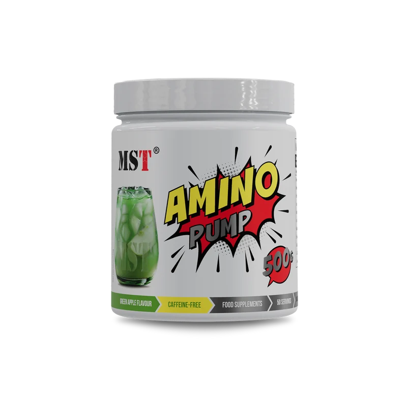 Amino Pump 500 g Green Apple